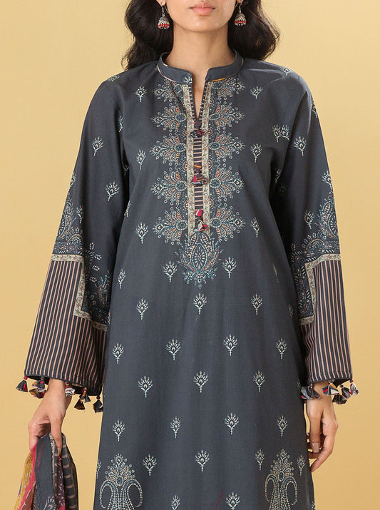 3 PIECE - PRINTED LAWN SUIT - MYSTIQUE MUSE MORBAGH SU_22