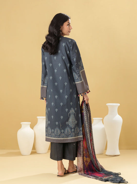 3 PIECE - PRINTED LAWN SUIT - MYSTIQUE MUSE MORBAGH SU_22