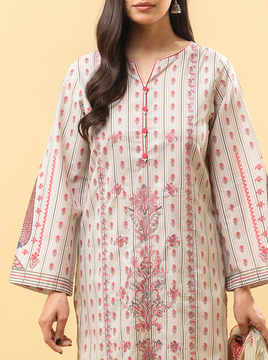 3 PIECE - EMBROIDERED LAWN SUIT - MELLIFLUOUS MELODY MORBAGH SU_22
