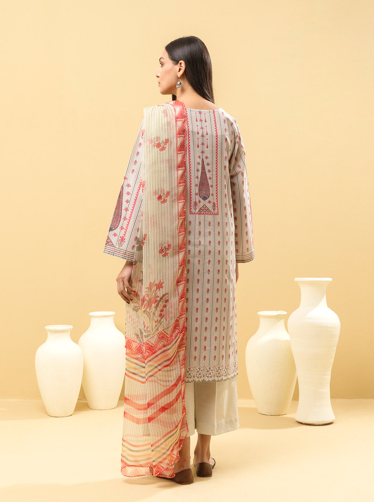 3 PIECE - EMBROIDERED LAWN SUIT - MELLIFLUOUS MELODY MORBAGH SU_22