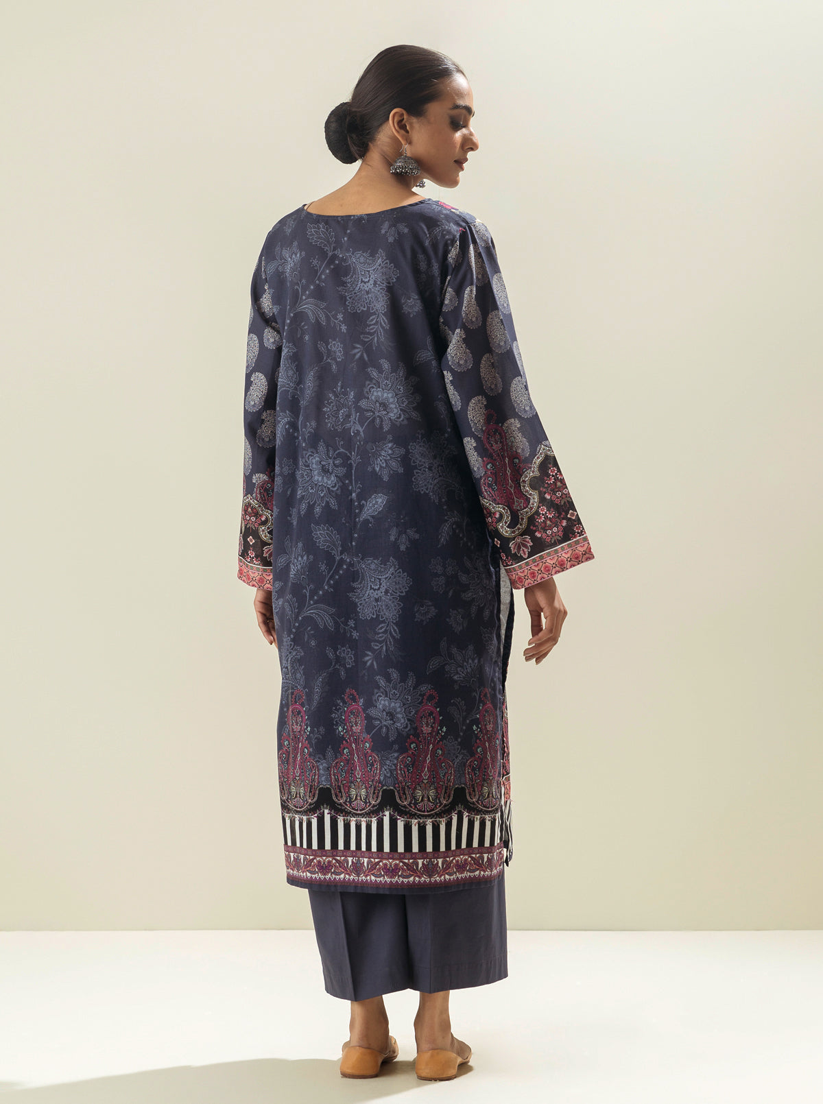 1 PIECE - PRINTED LAWN SHIRT - MOTIF MAJESTY MORBAGH SU_23
