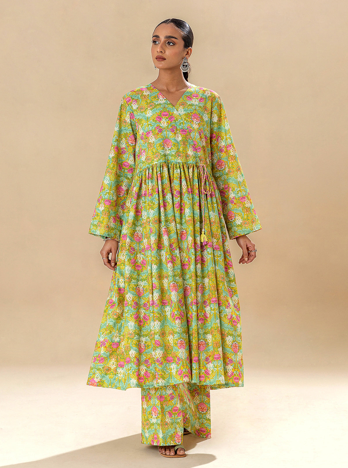 2 PIECE PRINTED LAWN SUIT-EVA GREEN BT-MORBAGH SU_24