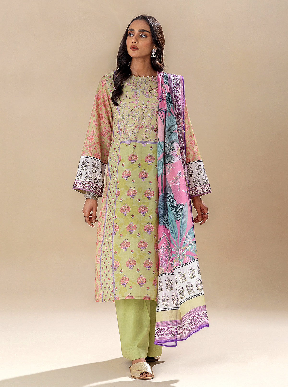2 PIECE PRINTED LAWN SUIT-VIBRANT BLISS BT-MORBAGH SU_24