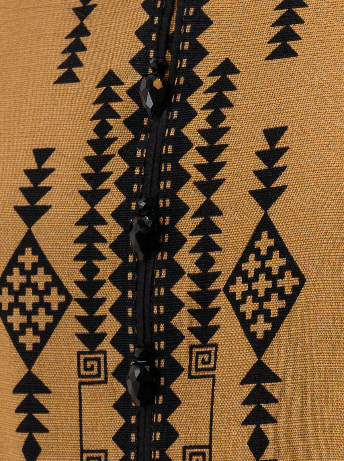 3 PIECE - PRINTED KHADDAR SUIT - ORIENTAL GOLD MORBAGH WN_21