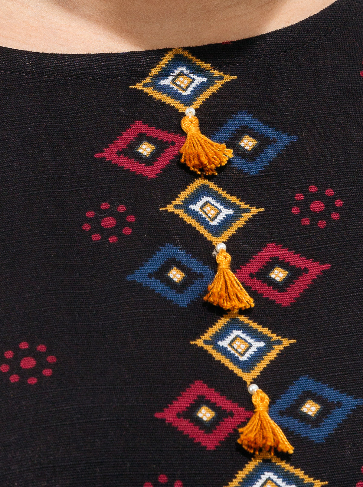 3 PIECE - PRINTED WITH SHAWL KHADDAR SUIT - ETHEREAL TRIBE MORBAGH WN_21