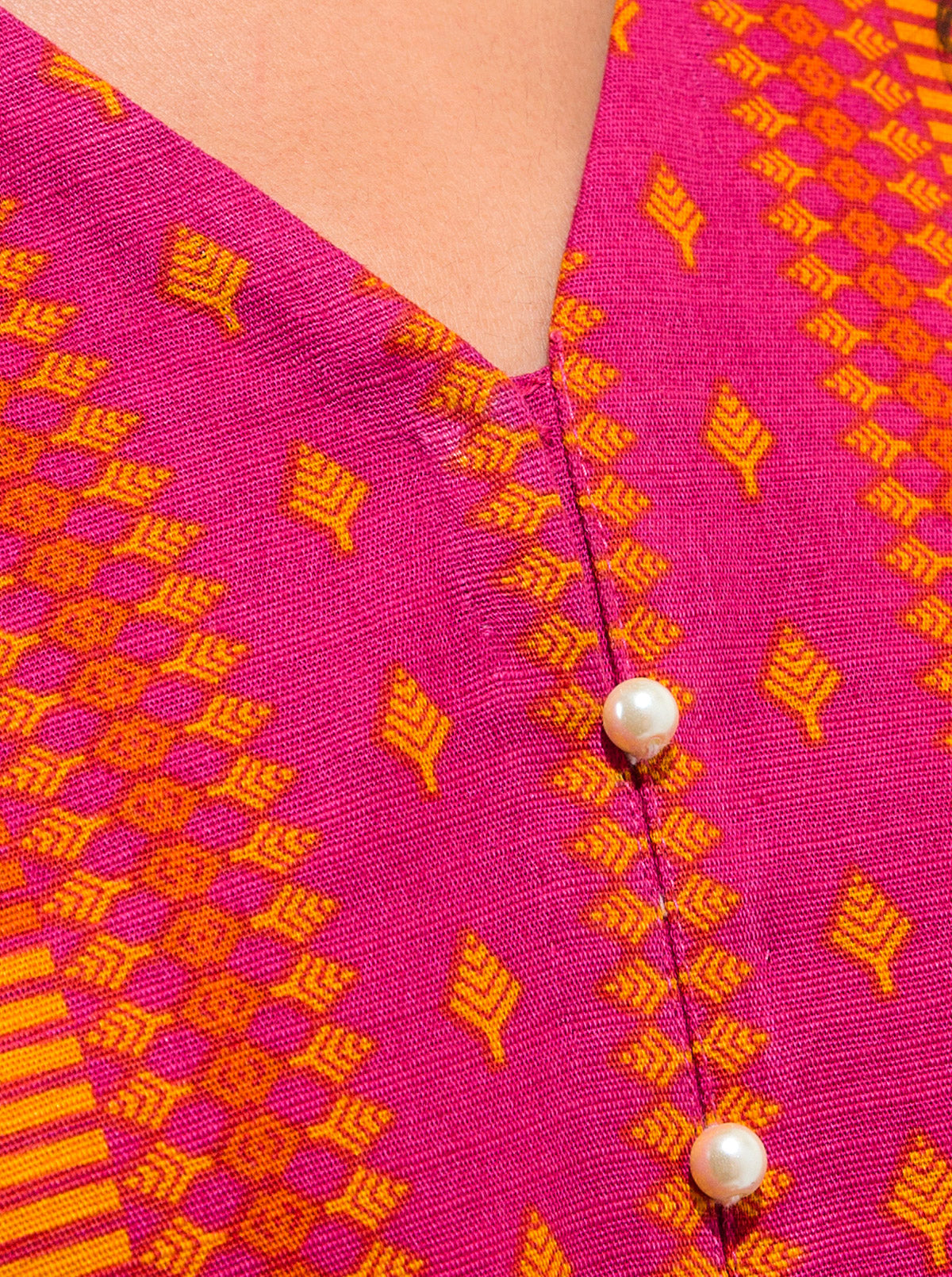 3 PIECE - PRINTED WITH SHAWL KHADDAR SUIT - PERFECT PINK MORBAGH WN_21