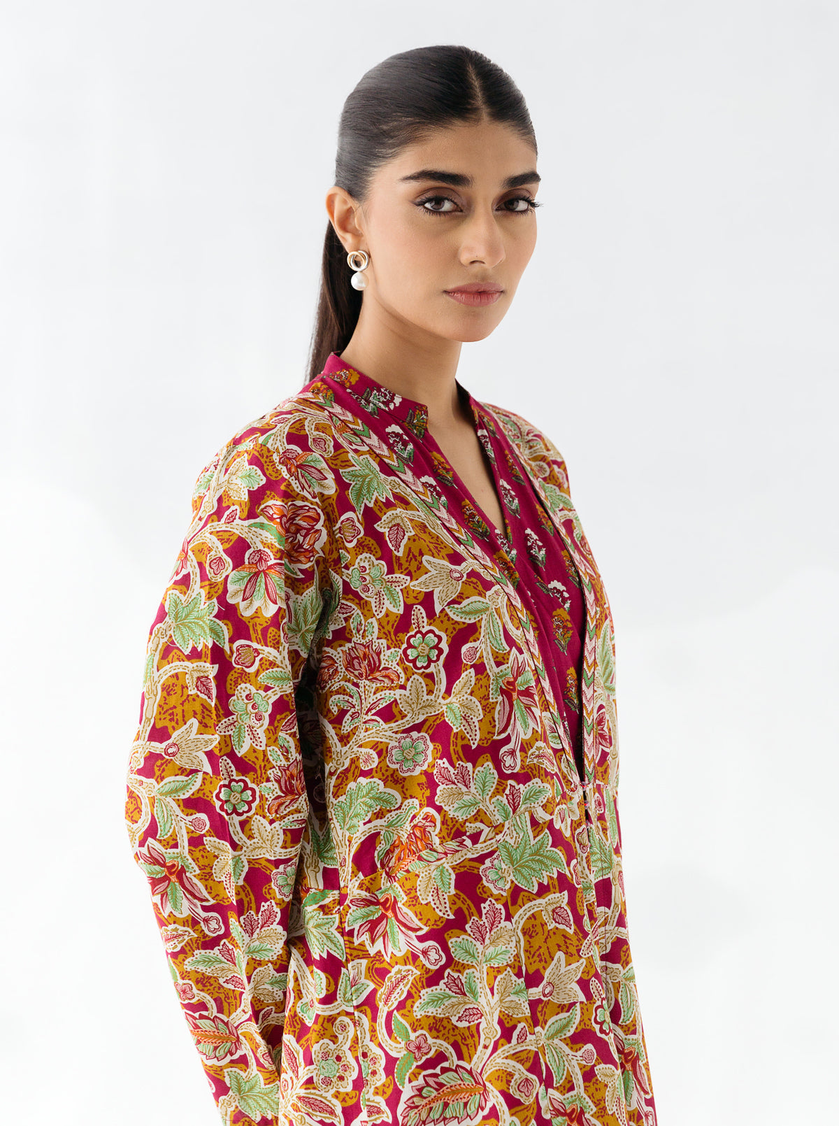 2 PIECE - PRINTED CAMBRIC SUIT - CARNIVAL MAGIC MORBAGH WN_23