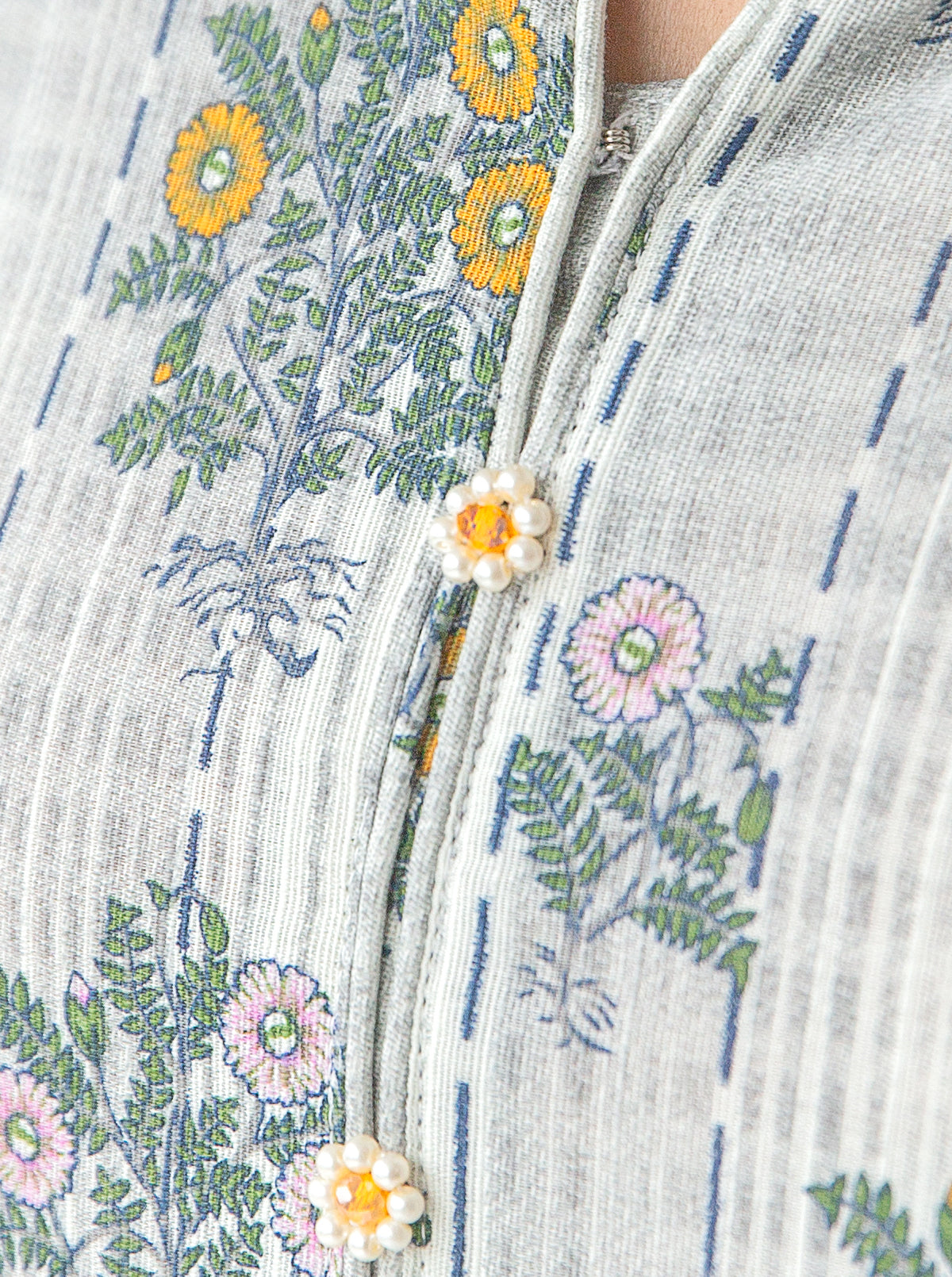 3 PIECE - PRINTED KHADDAR SUIT - CONCRETE IMAGINATION MORBAGH WN_23