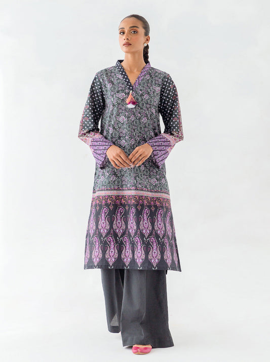 1 PIECE - PRINTED CAMBRIC SHIRT - SOUL BEAUTY MORBAGH WN_23