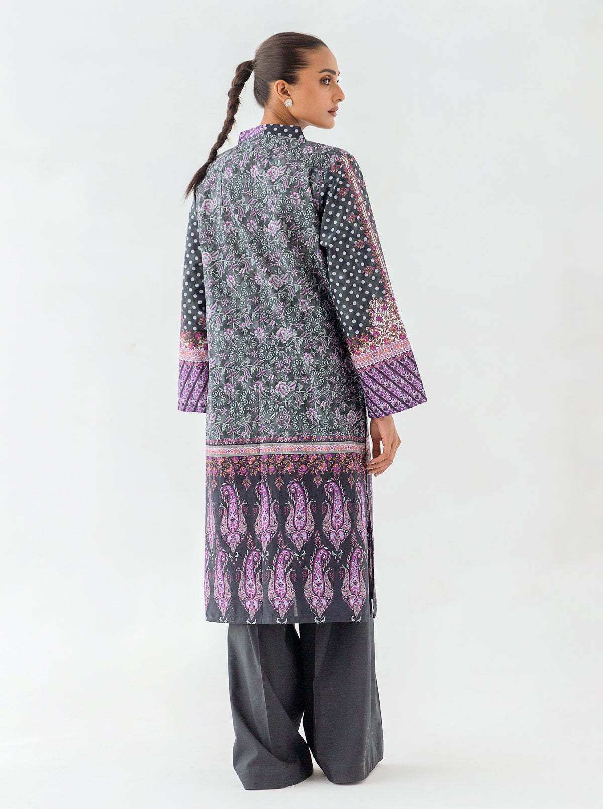 1 PIECE - PRINTED CAMBRIC SHIRT - SOUL BEAUTY MORBAGH WN_23