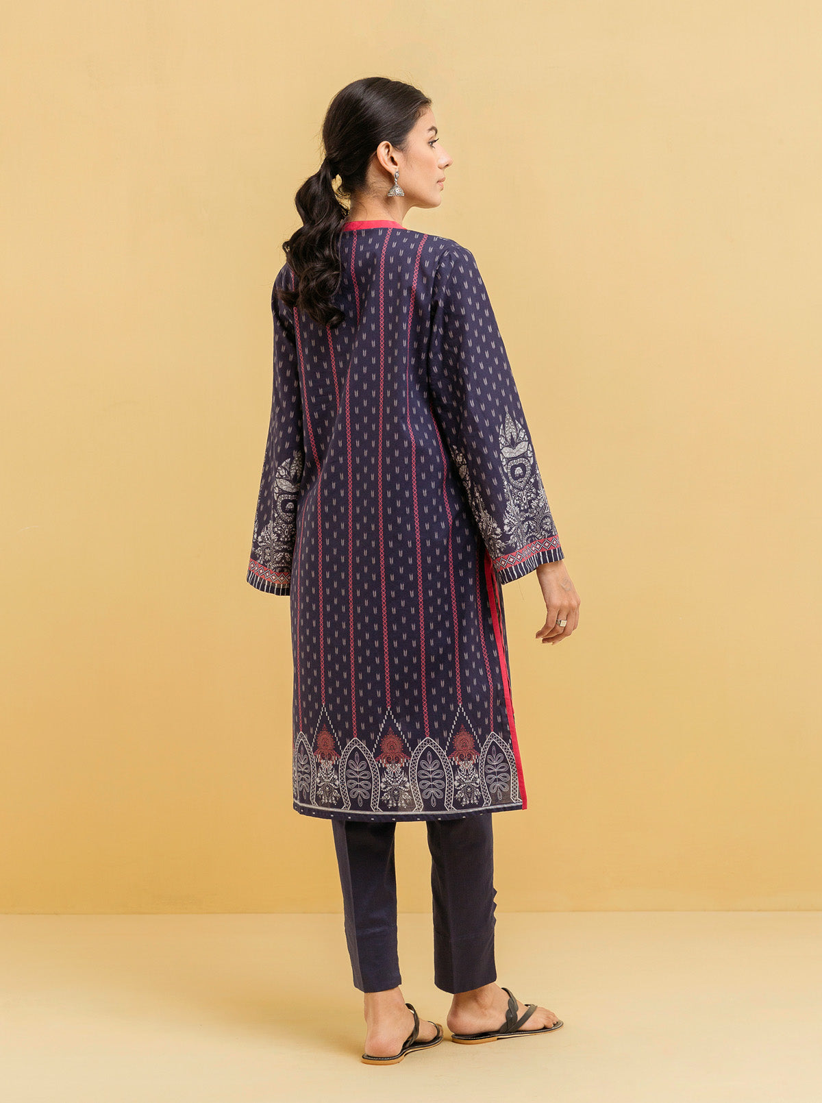 1 PIECE - PRINTED LAWN SHIRT - MAGNIFICO JEWEL MORBAGH SU_22
