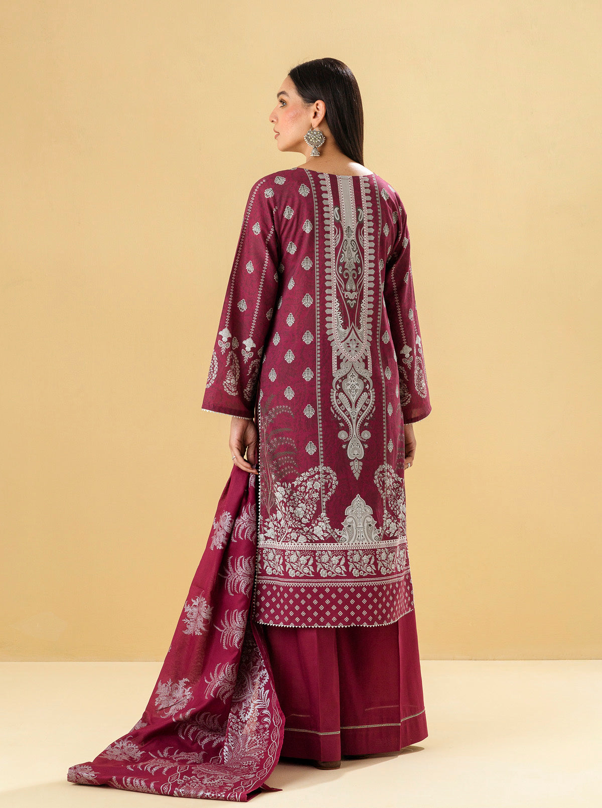 3 PIECE - EMBROIDERED LAWN SUIT - ROCOCO DREAM MORBAGH SU_22