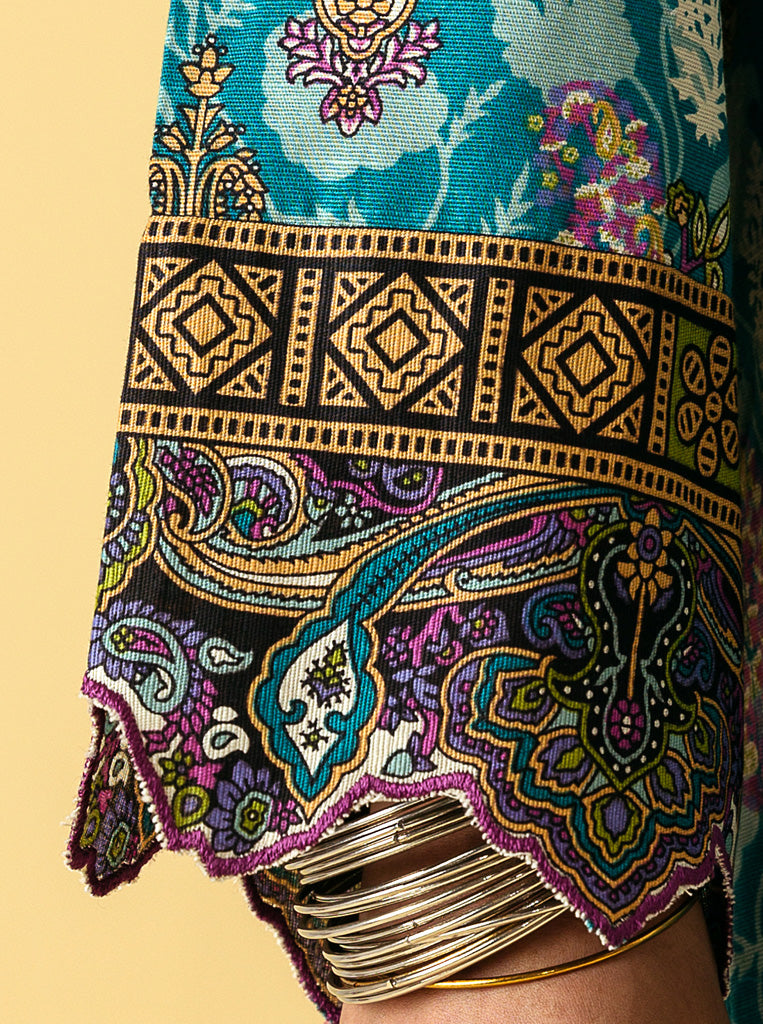 2 PIECE - PRINTED KHADDAR SUIT - DIVINE FLORA MORBAGH WN_22