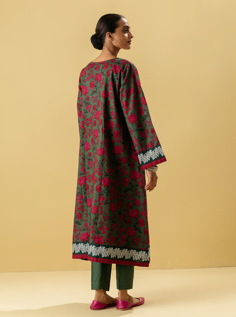 2 PIECE - PRINTED KHADDAR SUIT - OLIVIA MORBAGH WN_22