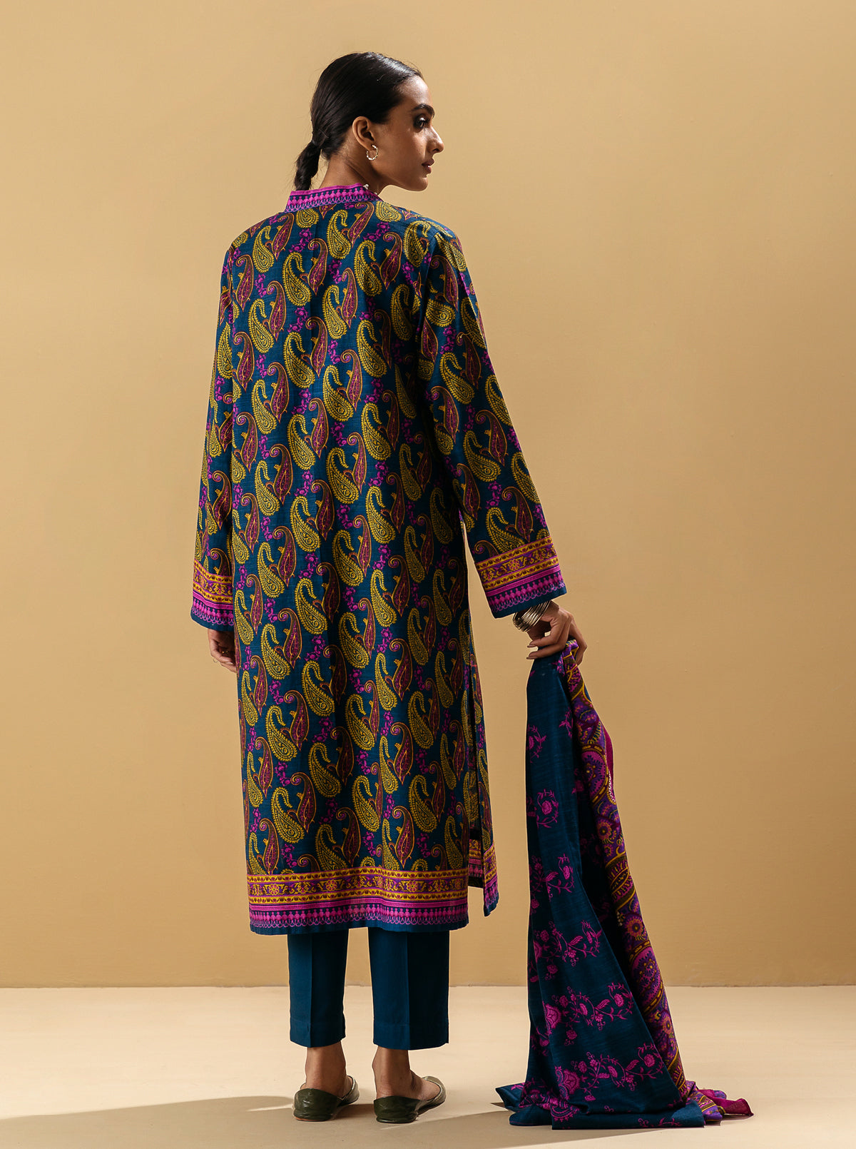 2 PIECE - PRINTED KHADDAR SUIT - RADIANT VALUES MORBAGH WN_22