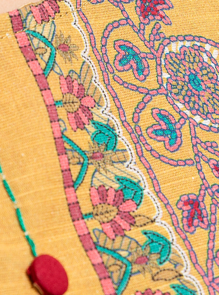 3 PIECE - PRINTED KHADDAR SUIT - OAK BUFF MORBAGH WN_22