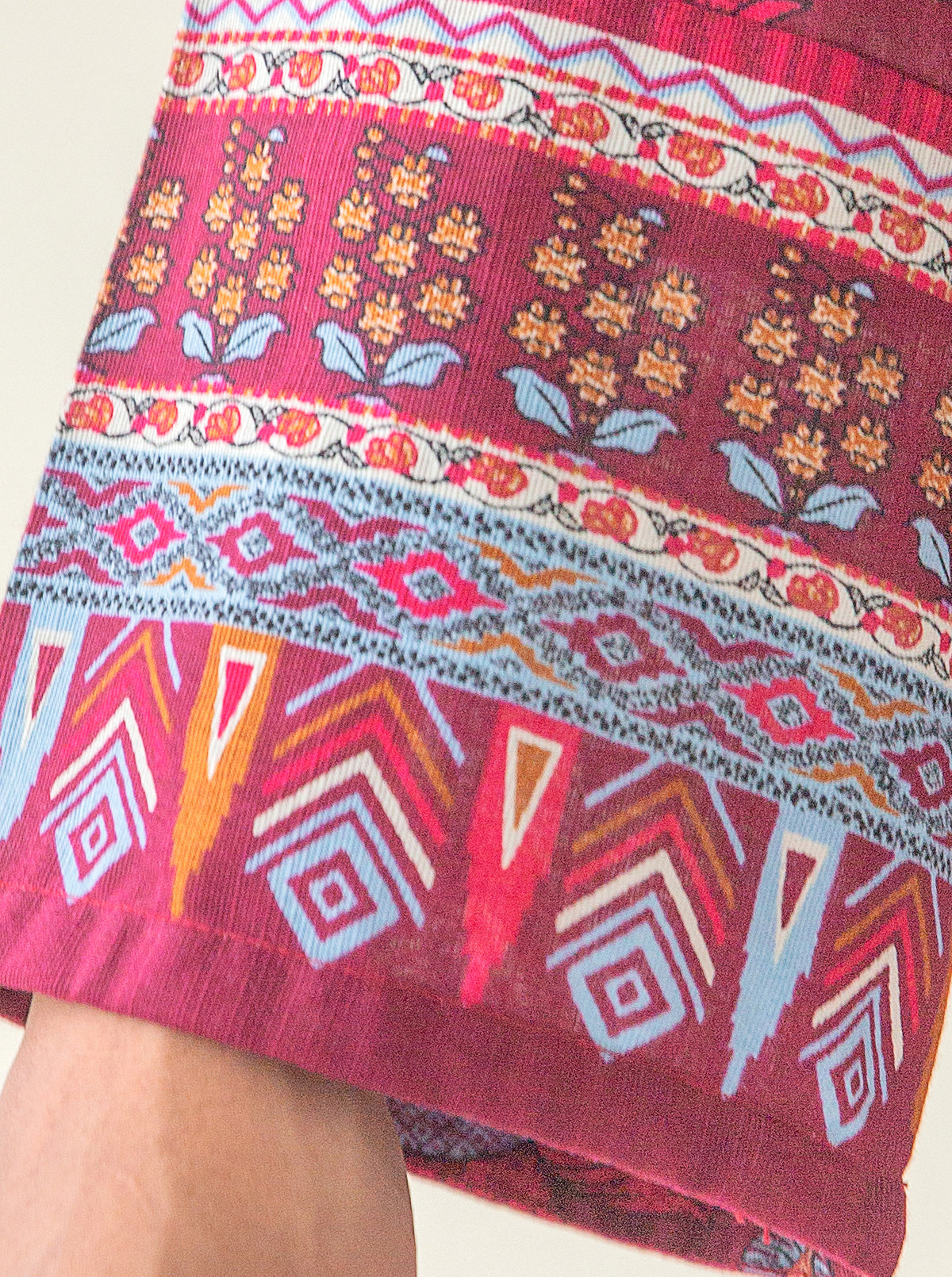 2 PIECE - PRINTED KHADDAR SUIT - CANDY PINK MORBAGH WN_23