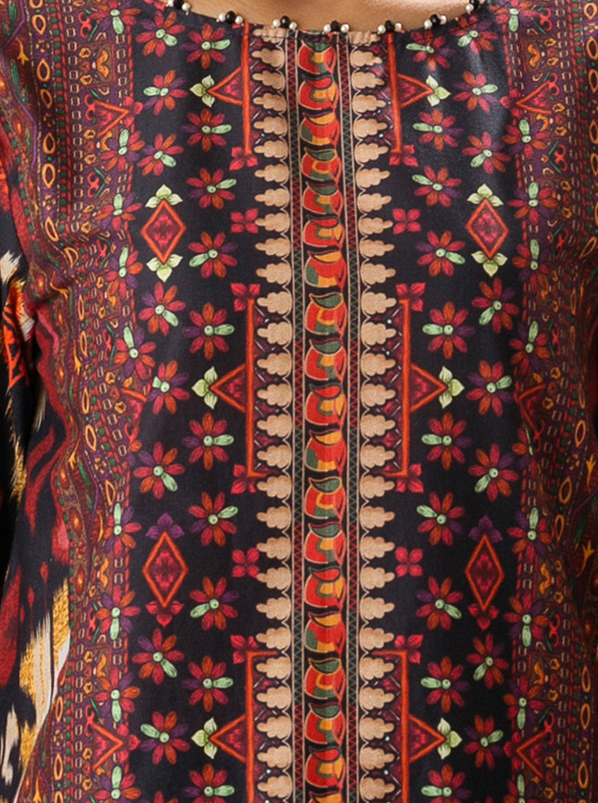 1 PIECE - PRINTED  LAWN SHIRT - VALIANT CRAFT MORBAGH SU_23