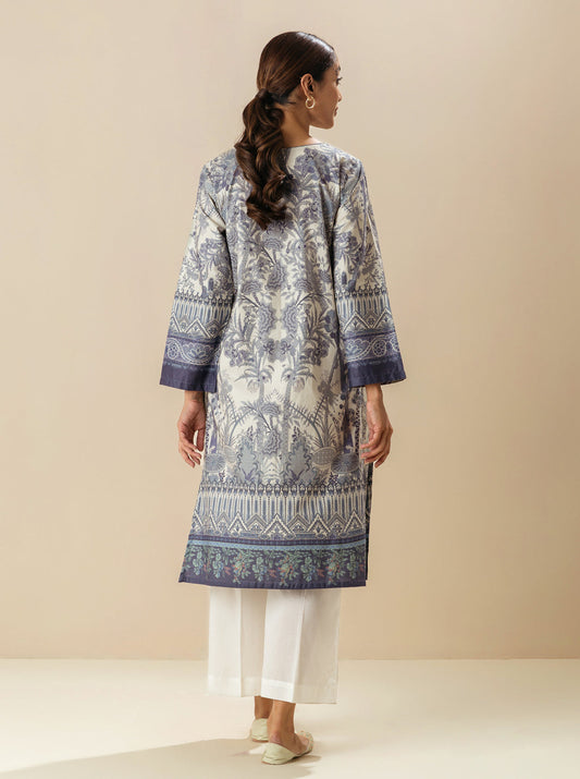 1 PIECE - PRINTED  LAWN SHIRT - CHINTZ DELICACY MORBAGH SU_23
