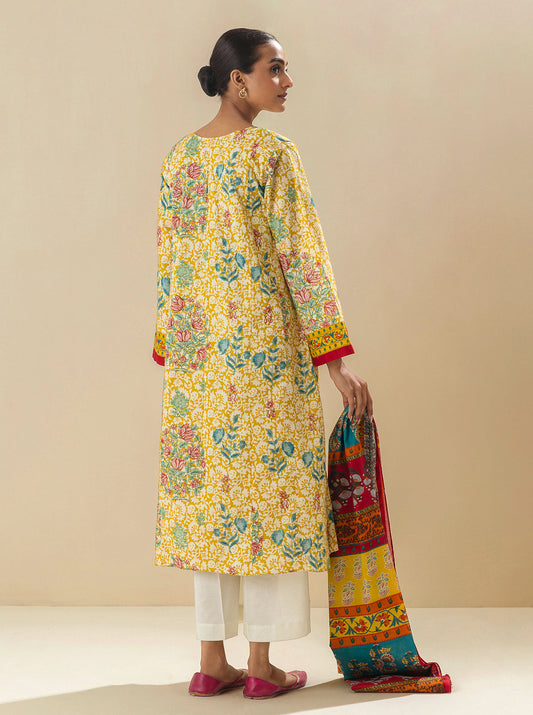 2 PIECE - PRINTED LAWN SUIT - SAHARA MIRAGE MORBAGH SU_23