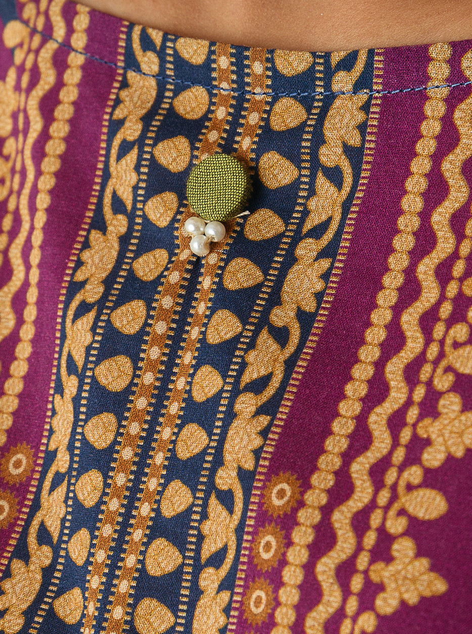 3 PIECE - PRINTED LAWN SUIT - CHROMA BEAUTY MORBAGH SU_23