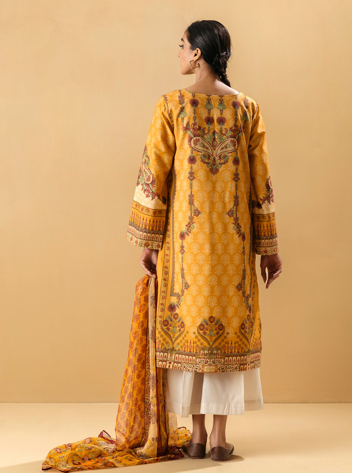 2 PIECE - PRINTED LAWN SUIT - ORIENTAL OBSESSION MORBAGH SU_22