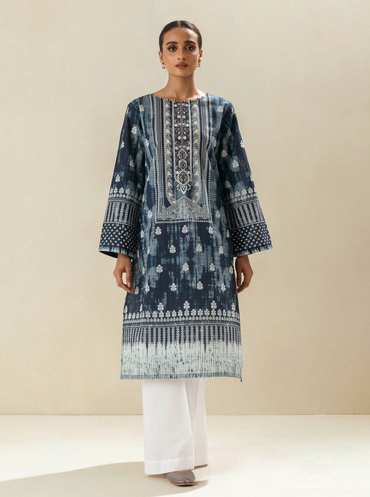 1 PIECE - PRINTED LAWN SHIRT - INDO MARRAKECH MORBAGH SU_23