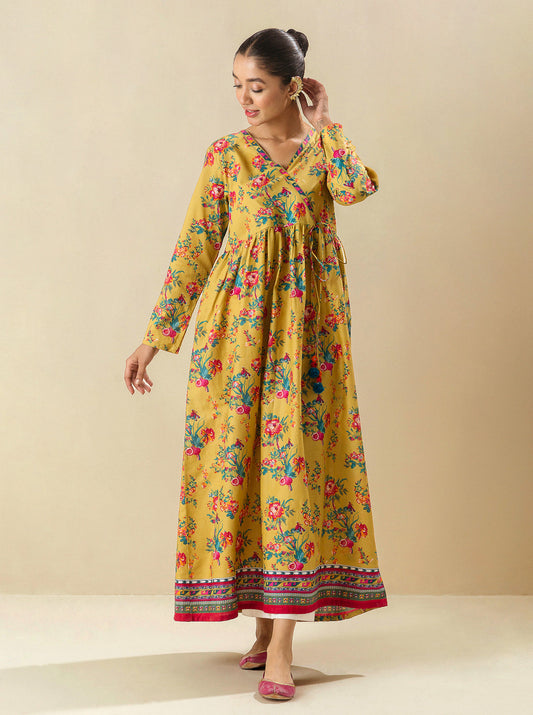 1 PIECE - PRINTED LAWN SHIRT - CEYLON CLOUDS MORBAGH SU_23