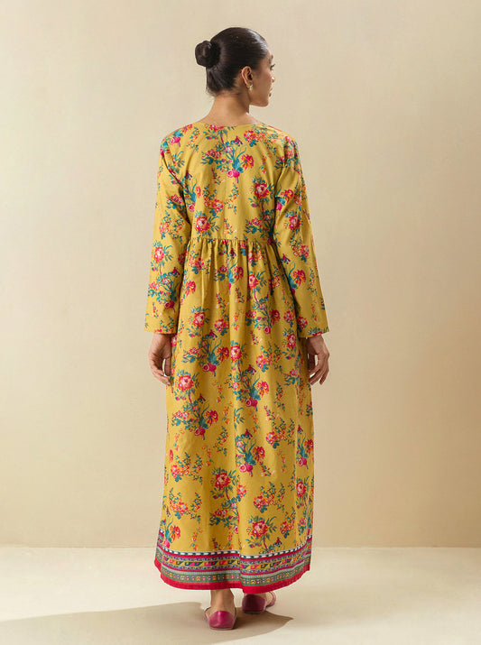 1 PIECE - PRINTED LAWN SHIRT - CEYLON CLOUDS MORBAGH SU_23