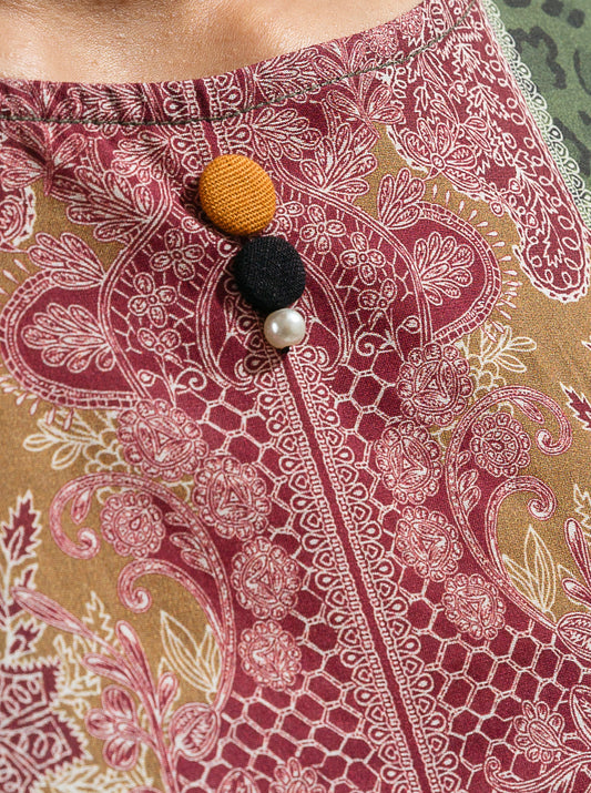 3 PIECE - PRINTED LAWN SUIT - EDEN FIR MORBAGH SU_23