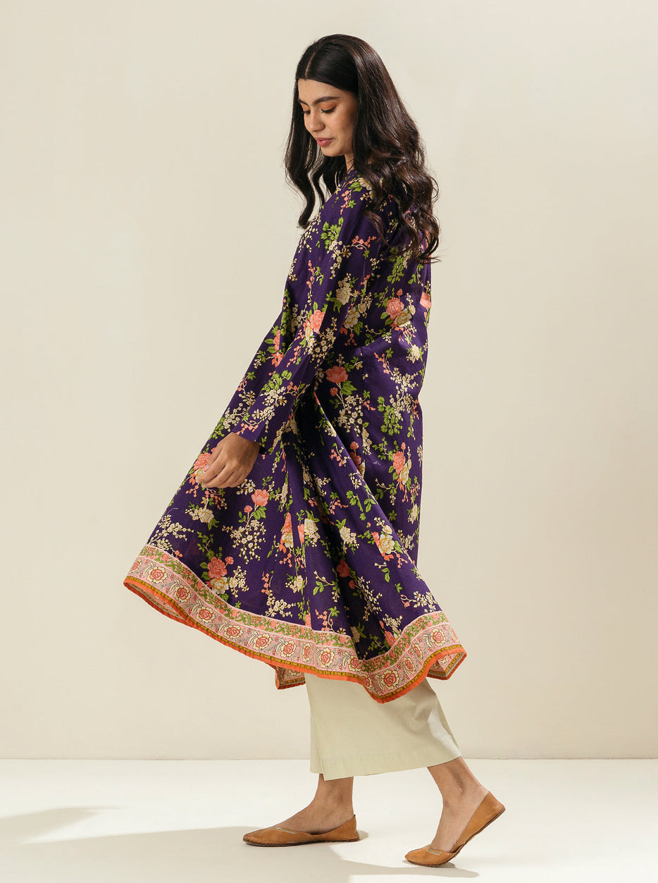 1 PIECE - PRINTED LAWN SHIRT - ENGLISH BOTANICS MORBAGH SU_23