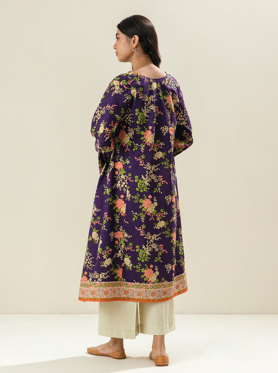 1 PIECE - PRINTED LAWN SHIRT - ENGLISH BOTANICS MORBAGH SU_23