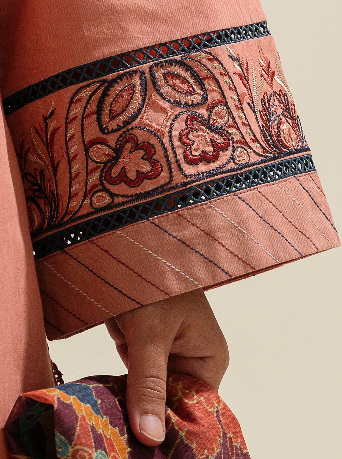 3 PIECE - EMBROIDERED LAWN SUIT - WILD FLOWER HEAVEN MORBAGH SU_23