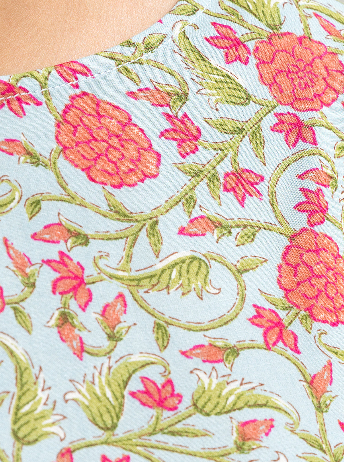 3 PIECE - PRINTED VISCOSE SUIT - BREEZY PARADISE BT-MORBAGH SU_24