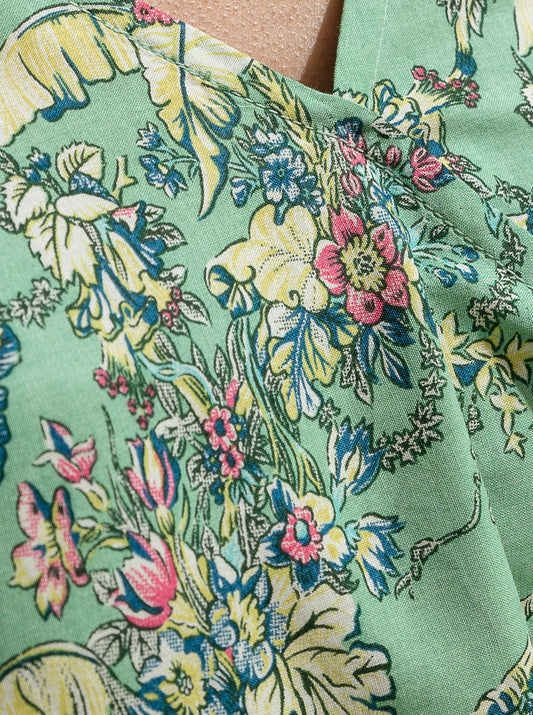 1 PIECE - PRINTED LAWN SHIRT - MISTLETOE MEMOIR MORBAGH SU_23