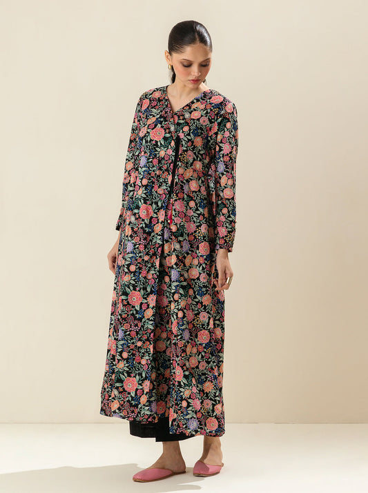 1 PIECE - PRINTED LAWN SHIRT - FLORAL UNIVERSE MORBAGH SU_23