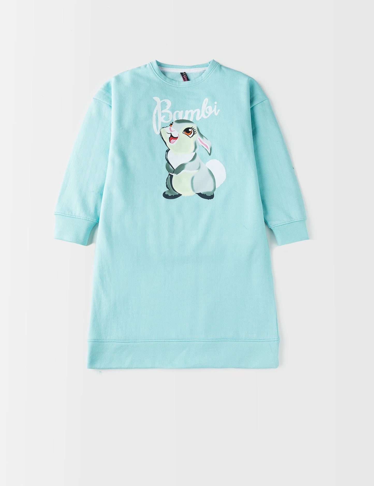 Printed Bambi Sweatshirt Dress
