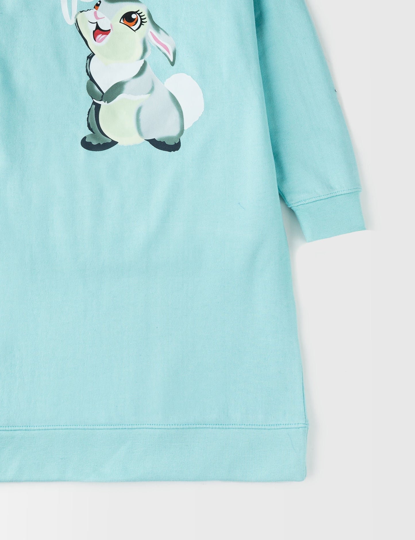 Printed Bambi Sweatshirt Dress