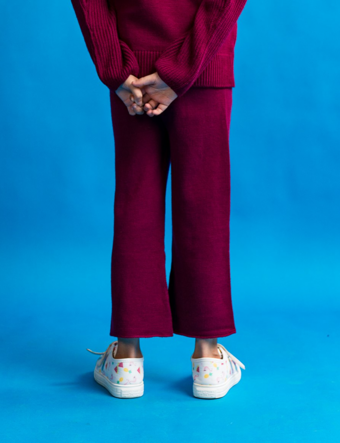 KNITTED JOGGER PANTS