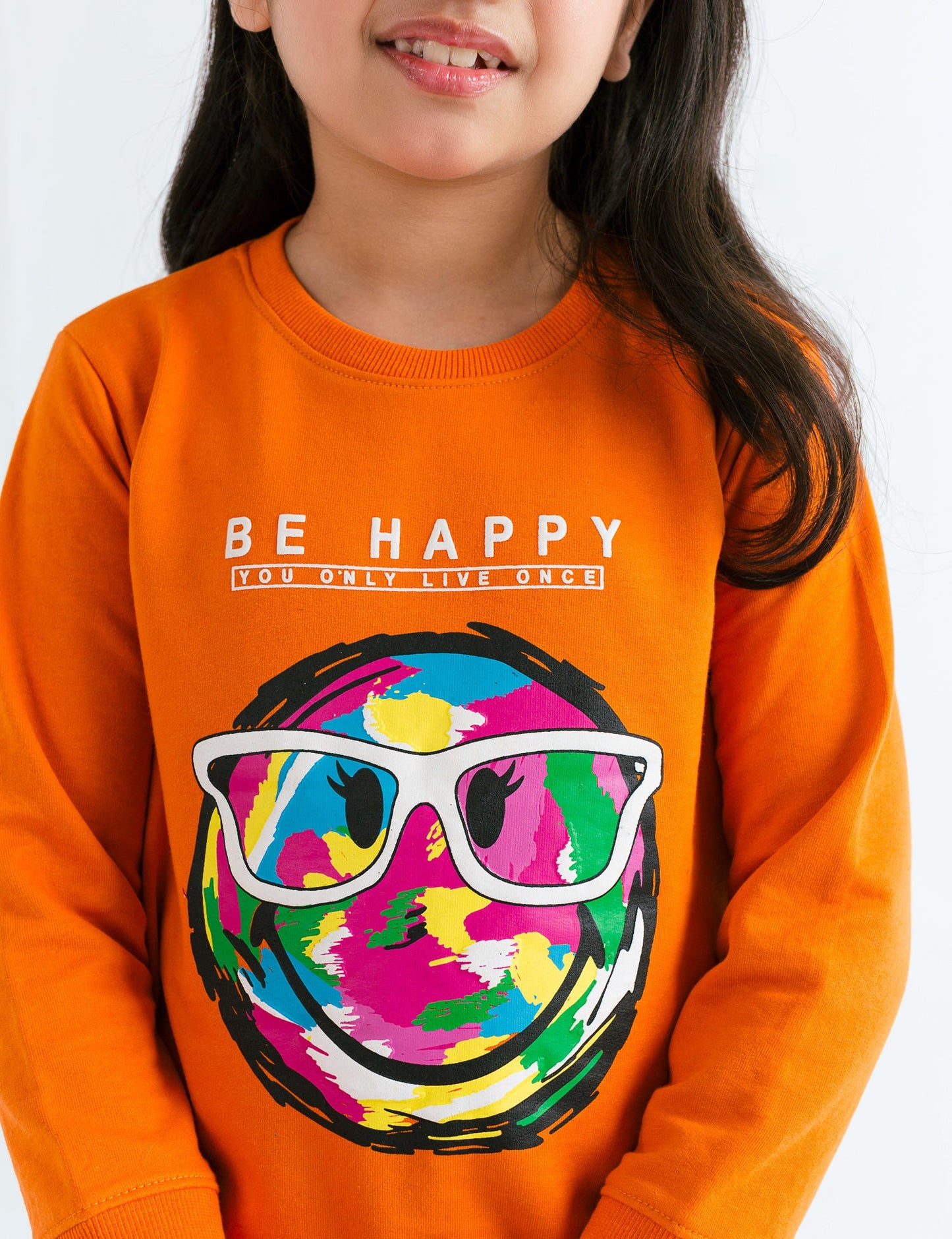 BE HAPPY SWEATSHIRT