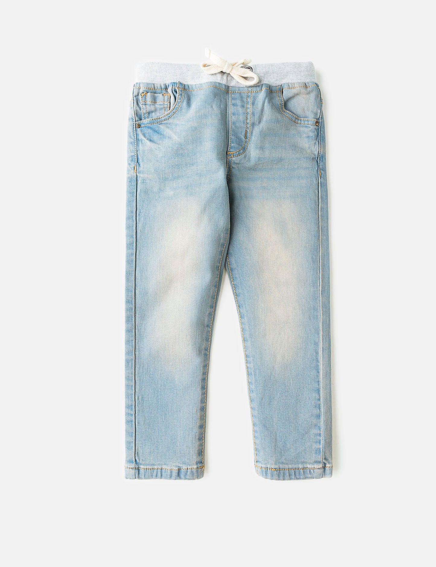 Ribbed Waist Band Jeans (6295505240216)