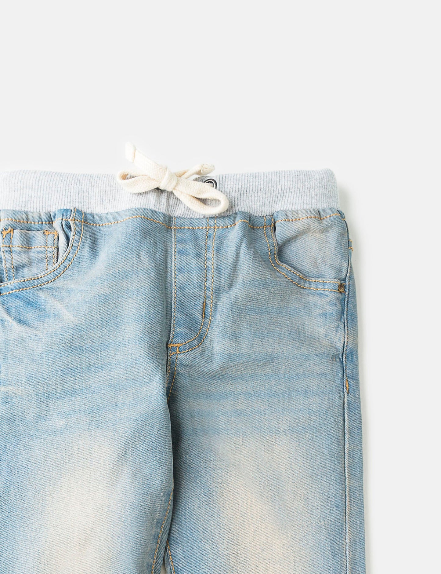Ribbed Waist Band Jeans (6295505240216)