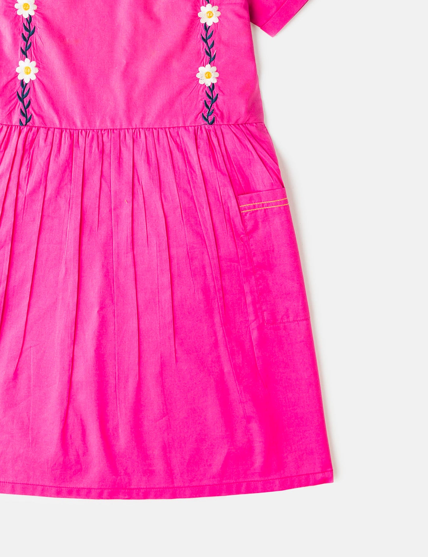 Floral Magenta Dress (6551401889944)