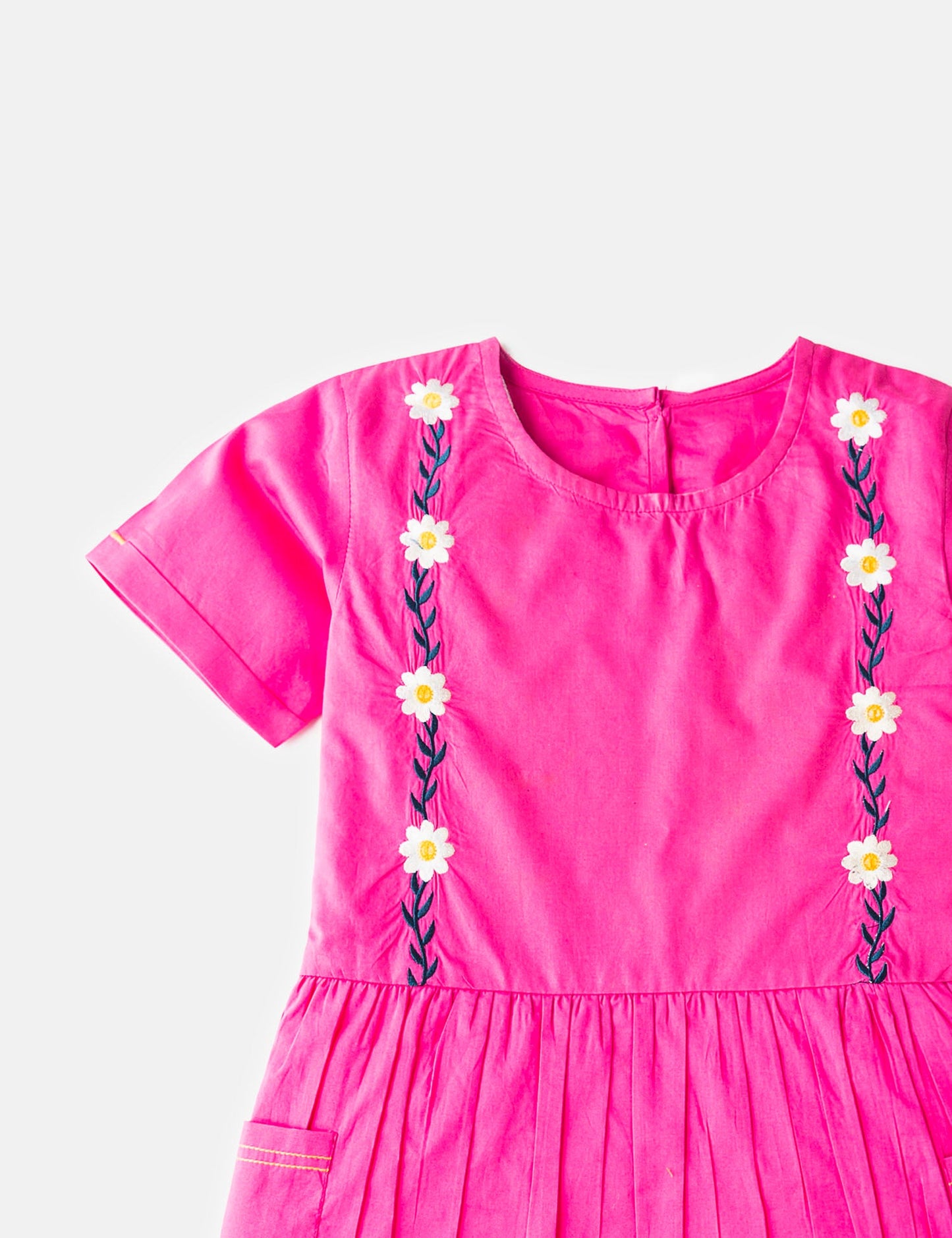 Floral Magenta Dress (6551401889944)