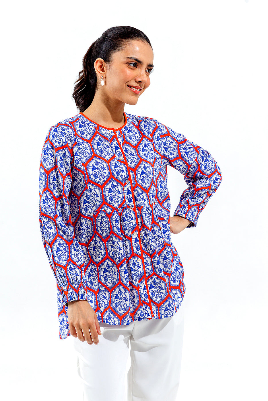 PRINTED FUSION TOP (PRET) - BEECHTREE