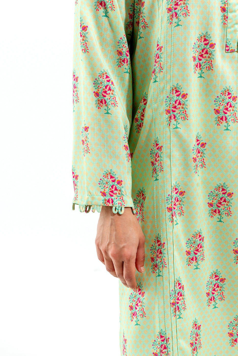 PRINTED VISCOSE SHIRT (PRET)