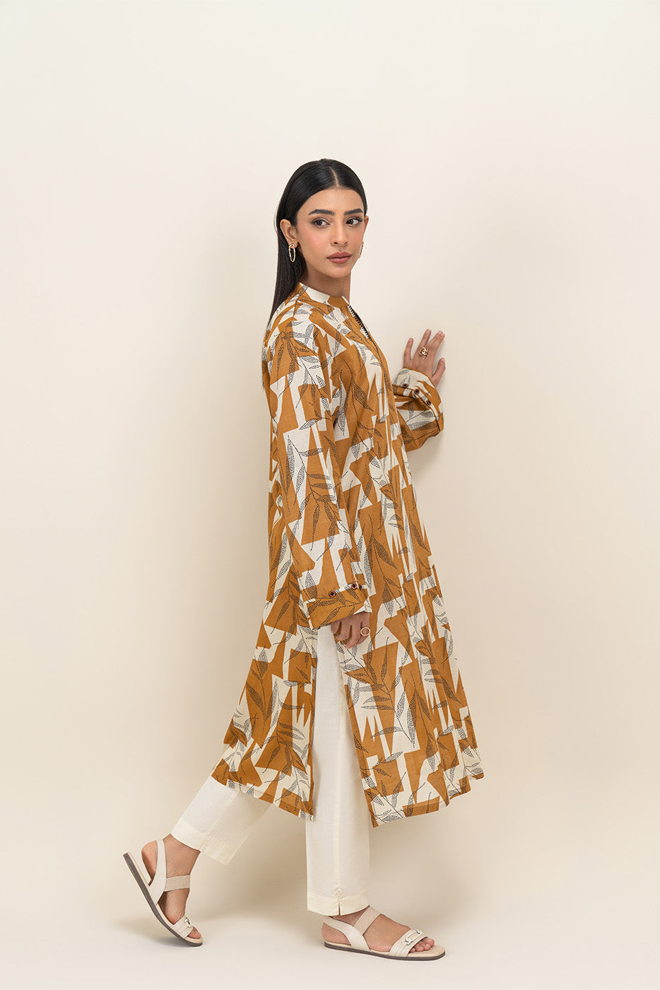 PRINTED LAWN SHIRT (PRET)