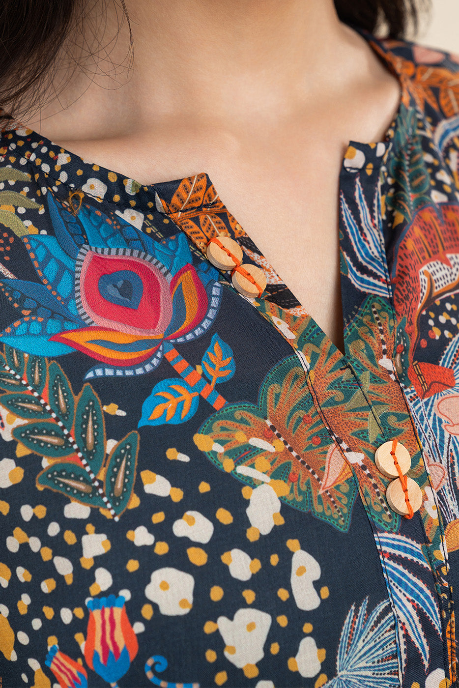 PRINTED LAWN SHIRT (PRET)