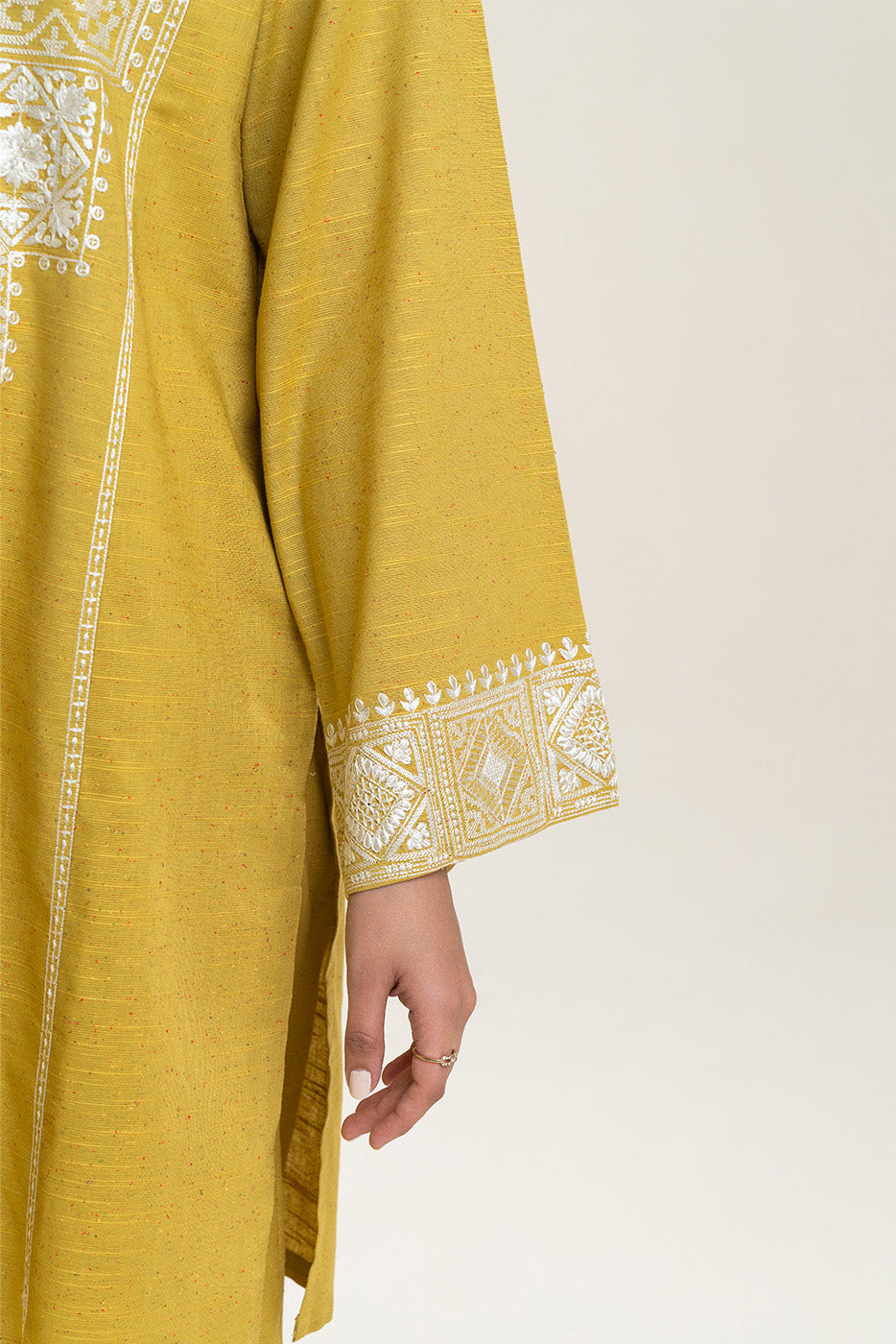 2 PIECE EMBROIDERED MULTI NEPS SUIT (PRET)