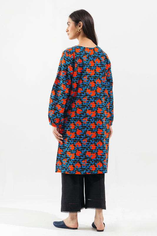 PRINTED KHADDAR SHIRT (PRET)